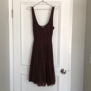 ⭐️SALE⭐️ An Anthropologie Brown Tulle Dress
